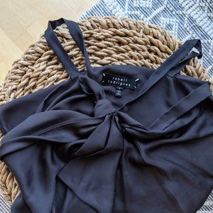 Robert Rodriguez silk asymmetrical top